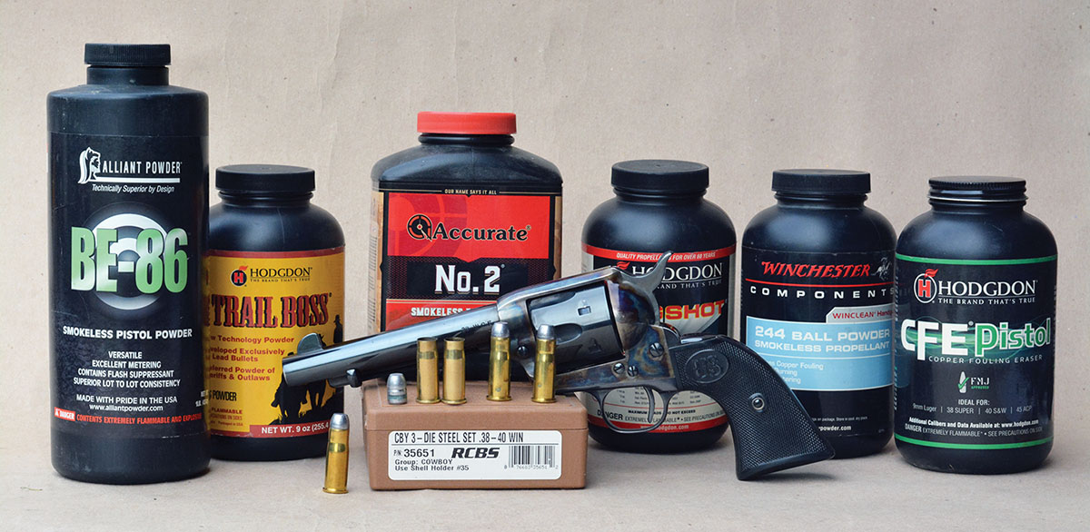 Winchester handloads were developed with both newer powders and  traditional powders – with excellent results.